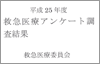 平成25年度 救急医療アンケート調査結果（2014.5.28）